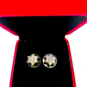 Elegant dainty fashion jewelry earring stud